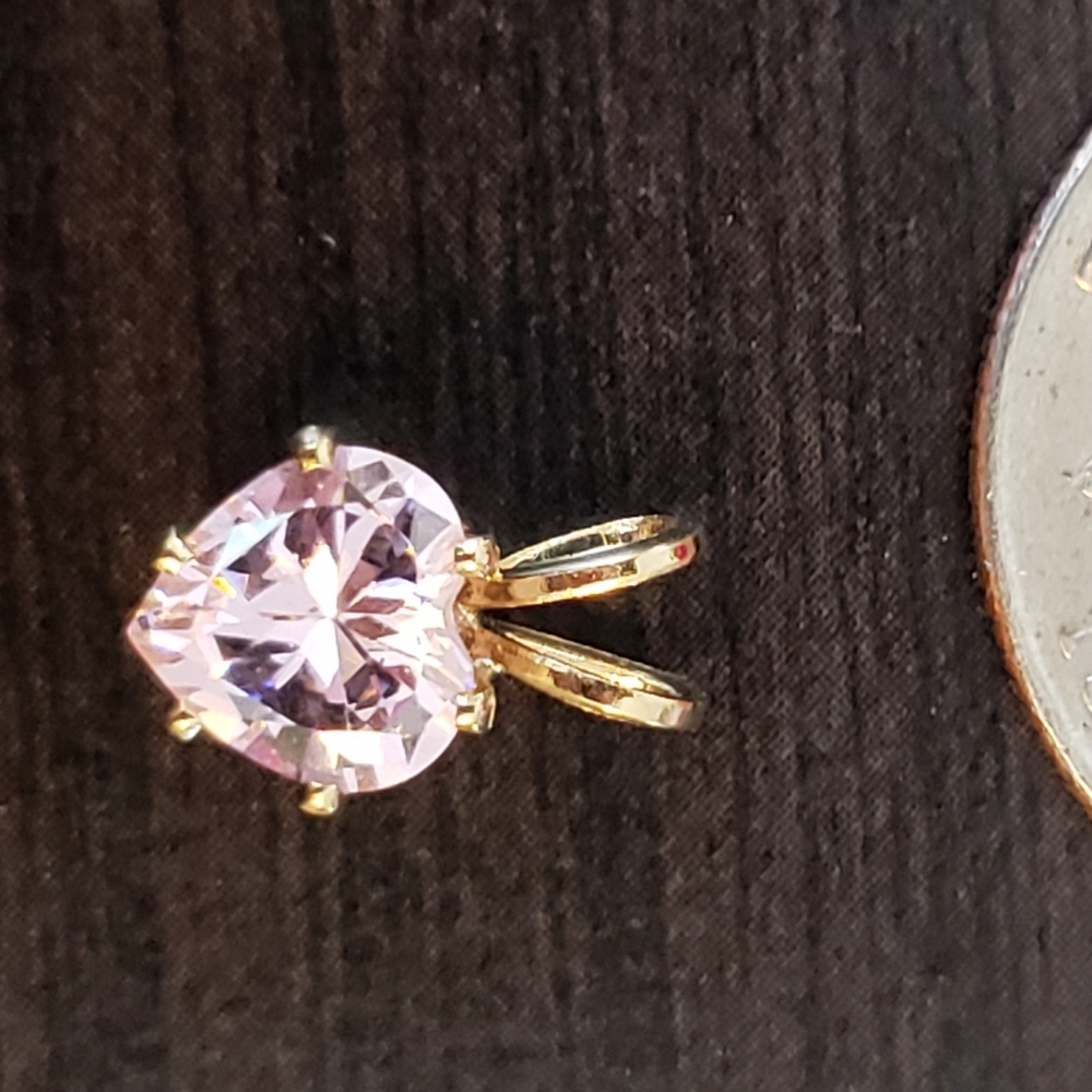 💕Pink Heart Pendant